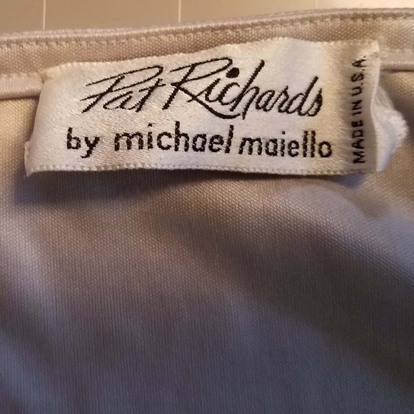 Beautiful Vintage Pale Lavender Sparkle Evening Gown Lace Pat Richards Size 8 - Picture 6 of 7